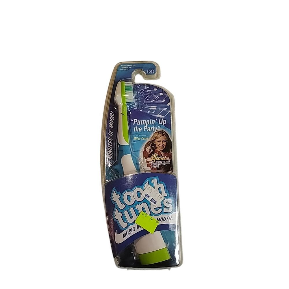 NEW OLD STOCK Turbo Tooth Tunes Toothbrush Hannah Montana "Pumpin' Up The Party"